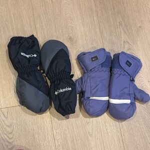Bundle of Columbia and REI Toddler Mittens
